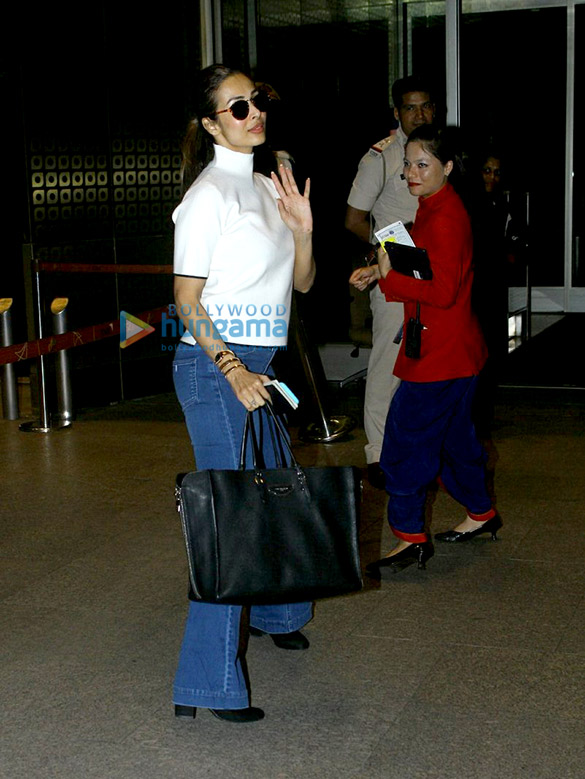 Malaika Arora Khan snapped at the Mumbai airport Malaika Arora Khan snapped at the Mumbai airport