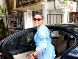 Neha Dhupia snapped in Bandra