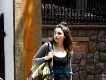 Parineeti Chopra snapped post Yoga session in Bandra