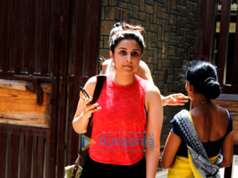 Parineeti Chopra snapped post yoga session in Bandra