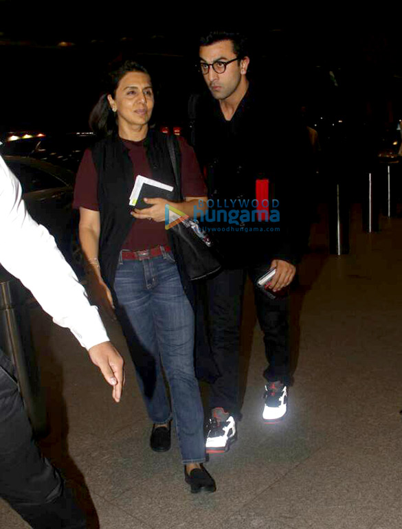 Ranbir Kapoor Wore A Rare Pair Of Sneakers Spent Mothers Day With Neetu  Kapoor