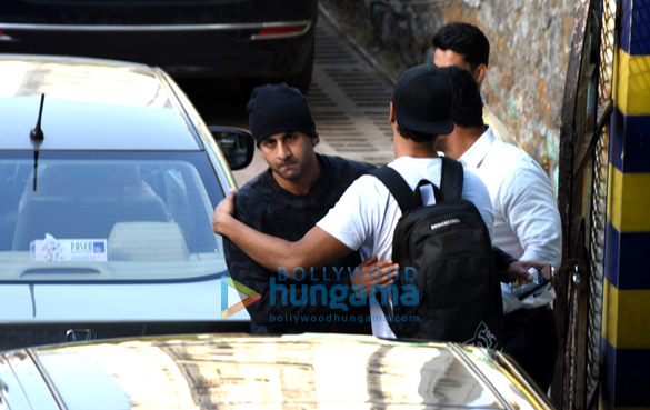 ranbir kapoor snapped post his dance rehearsals 1