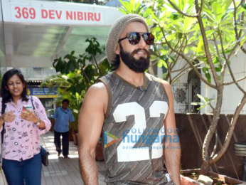 Ranveer Singh snapped at Akro gym in Bandra