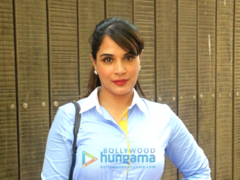 Richa Chadda promotes her production debut 'Khoon Aali Chithi'