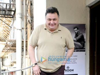 Rishi Kapoor snapped post a movie screening at PVR Juhu