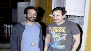Saif Ali Khan snapped post a meeting in Bandra