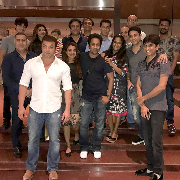 Salman Khan gets support from his family