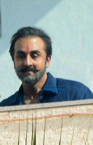 On The Sets Of The Movie Sanjay Dutt’s Biopic