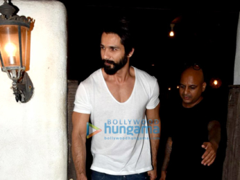 Shahid Kapoor and Mira Rajput Snapped post salon session in bandra