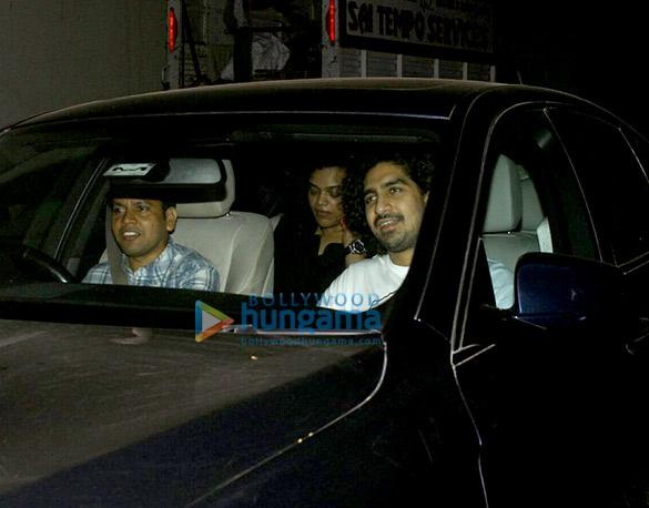 Sidharth Malhotra, Alia Bhatt, Karan Johar and Raveena Tandon snapped ...