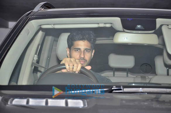 sidharth malhotra and other celebs visit karan johars house 1