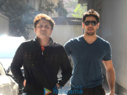 Sidharth Malhotra and Mohit Suri snapped post meeting at Vishesh Films Office