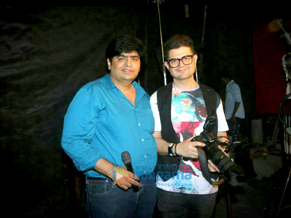sunny leone snapped at a photoshoot for iarra sunglasses 5