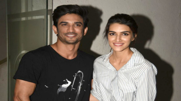 Sushant Singh Rajput and Kriti Sanon snapped promoting their film ‘Raabta’