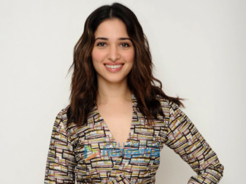 Tamannaah Bhatia snapped at the media meet of 'Baahubali 2 - The Conclusion'