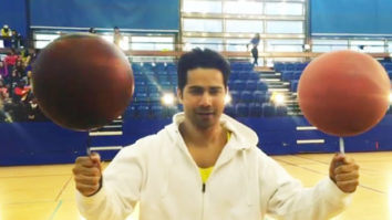 Watch: Varun Dhawan’s spinning two basketballs on his hands is a hilarious thing you will see today