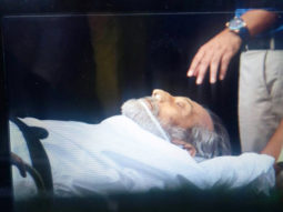 Bereaved: Veteran actor Vinod Khanna embarks on his final journey