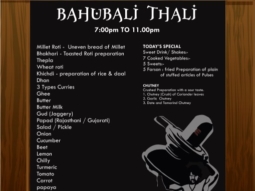 WOW! Now, a thali gets named after ‘Baahubali: The Conclusion’ WOW! Now, a thali gets named after ‘Baahubali: The Conclusion’