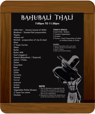 WOW! Now, a thali gets named after ‘Baahubali: The Conclusion’