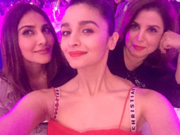 What was Farah Khan doing with Alia Bhatt and Vaani Kapoor in Dubai?