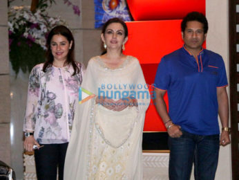 Mumbai Indians celebrates IPL 2017 victory at Ambani's house