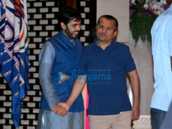 Mumbai Indians celebrates IPL 2017 victory at Ambani's house