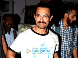 Aamir Khan snapped post collecting his new spectacles in Bandra