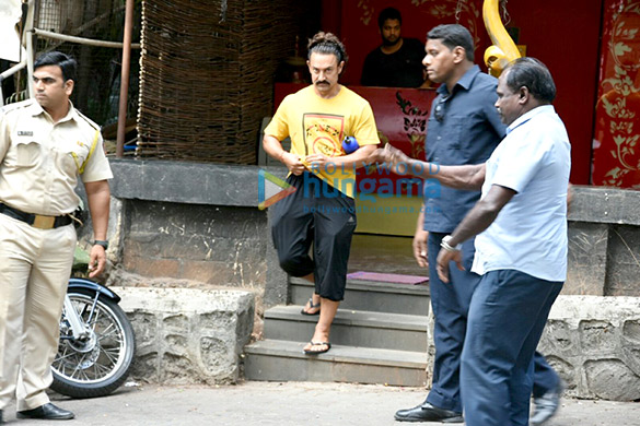 aamir khan snapped post spa session 2