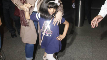 CUTE: Aaradhya Bachchan posing for paparazzi with mom Aishwarya Rai Bachchan is super adorable