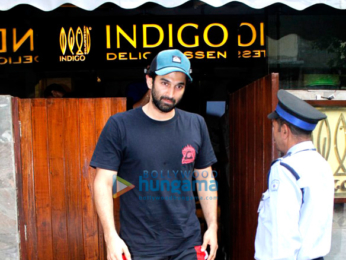 Aditya Roy Kapoor snapped at Indigo restaurant