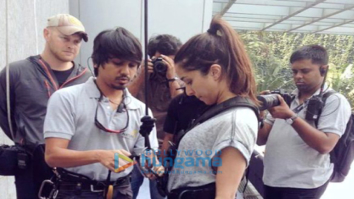 On The Sets Of The Movie Adityam