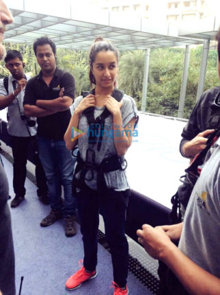 On The Sets Of The Movie Adityam