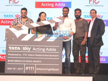 Ajay Devgn and Suniel Shetty launch 'Tata Sky Acting Adda'