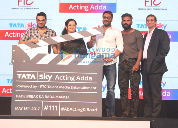Ajay Devgn and Suniel Shetty launch ‘Tata Sky Acting Adda’