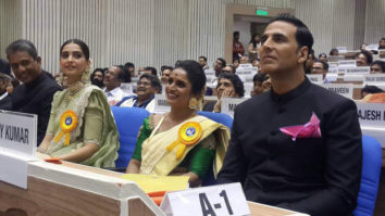 64th National Film Awards: Akshay Kumar and Sonam Kapoor accept their awards in presence of their family