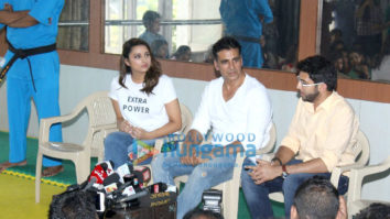 Akshay Kumar and Parineeti Chopra grace the Self Defence Academy Annual Day