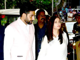 Amitabh Bachchan, Aishwarya Rai Bachchan, Abhishek Bachchan At Vinod Khanna’s Prayer Meet