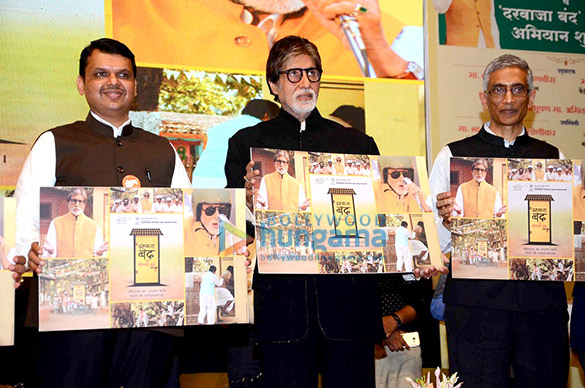 Amitabh Bachchan graces the launch of the ‘Darwaza Bandh’ campaign