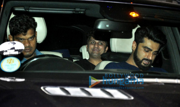 arjun kapoor and aditya roy kapoor snapped at mohit suris house 3