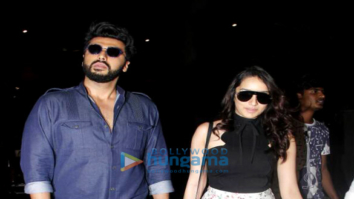 Arjun Kapoor and Shraddha Kapoor arrive from Kolkata