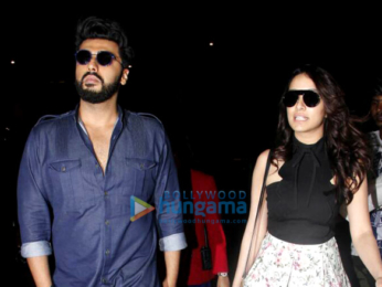 Arjun Kapoor and Shraddha Kapoor arrive back from Kolkata