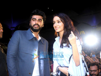Arjun Kapoor and Shraddha Kapoor at 'Half Girlfriend' musical concert