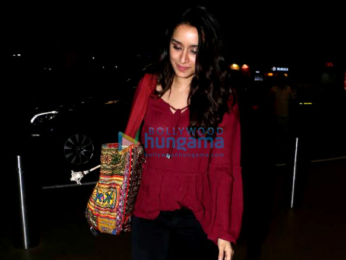 Arjun Kapoor and Shraddha Kapoor depart for Dubai
