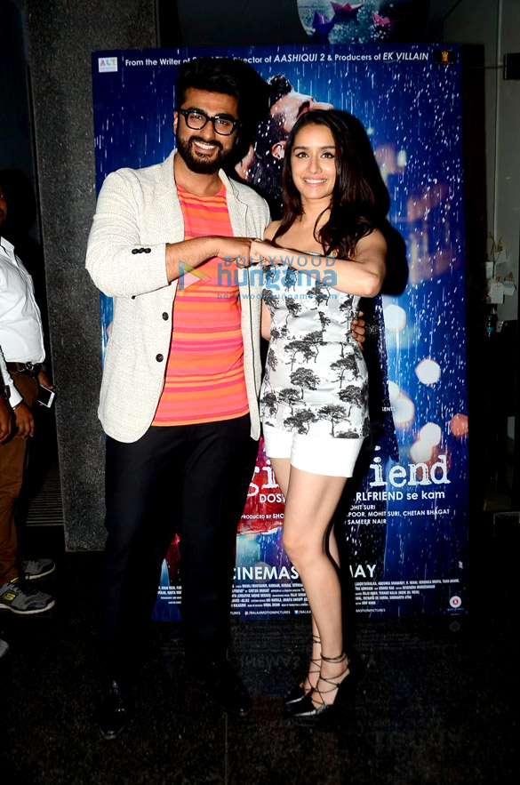 arjun and shraddha unveil half girlfriend book 5