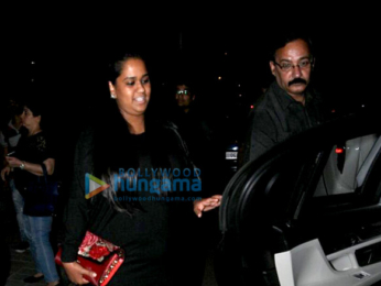 Arpita Khan snapped post her dinner at Hakkasan