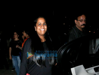 Arpita Khan snapped post her dinner at Hakkasan