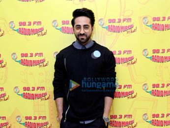 Ayushmann Khurrana and Parineeti Chopra promote 'Meri Pyaari Bindu' at 98.3 FM Radio Mirchi