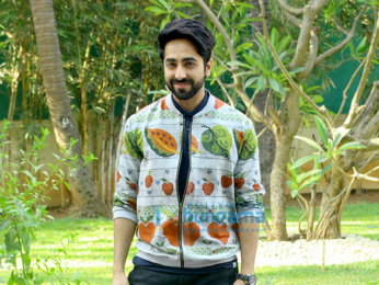 Ayushmann Khurrana and Parineeti Chopra during 'Meri Pyaari Bindu' promotions at YRF Studios