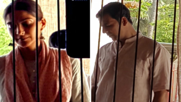 Behind the scenes: Akshay Kumar and Sonam Kapoor caught in some candid moments on the sets of PadMan