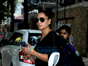 Bipasha Basu snapped post her gym sessions in Bandra